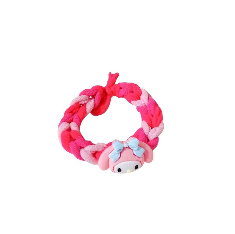 Handmade Woven Clow Rubber Band Cartoon Bracelets