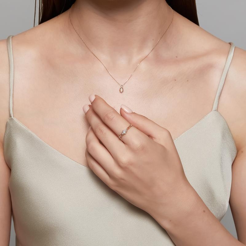 Women's Retro Gold Plated All Match Luxury Niche Geometric Rings