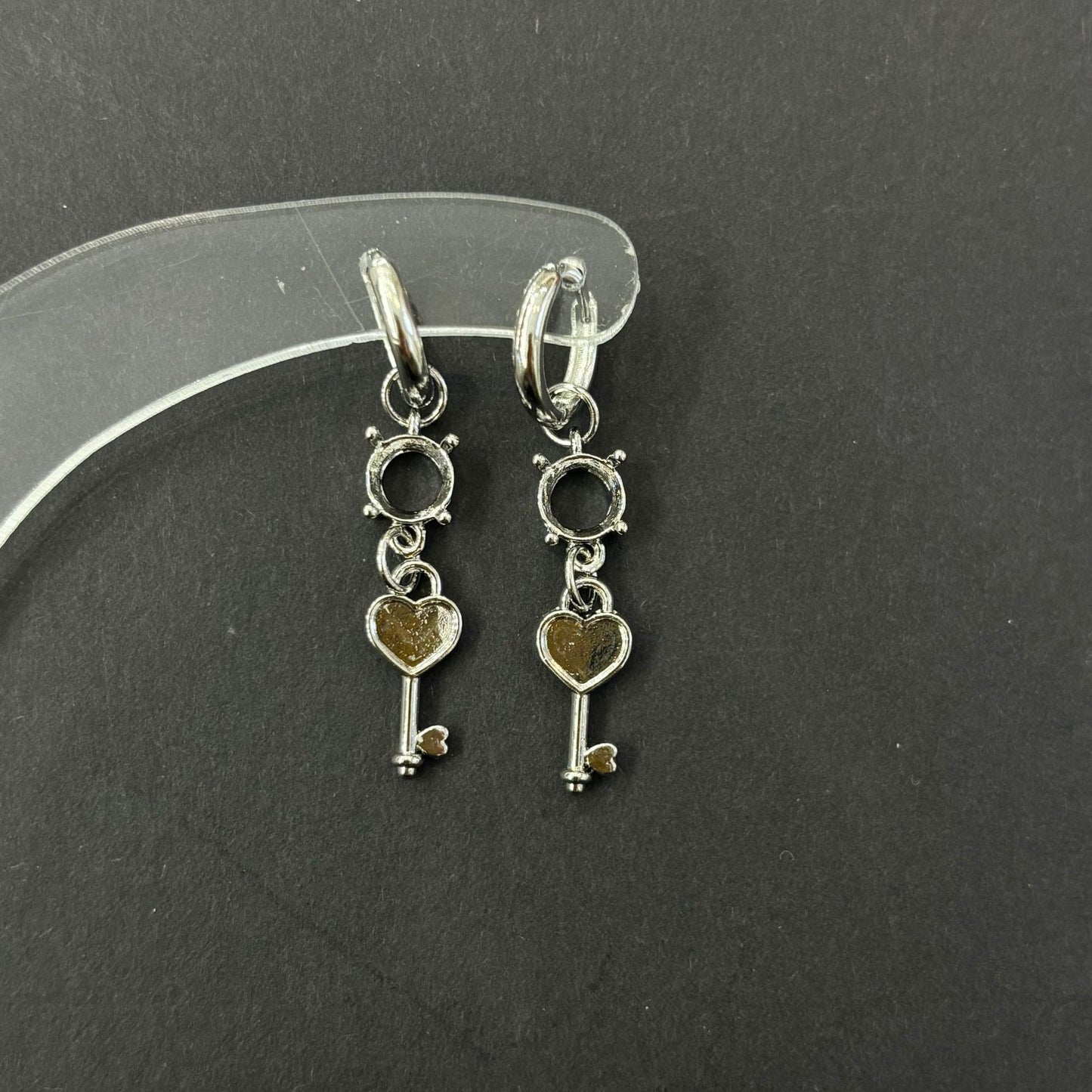 Glamorous Popular Round Bow Holder Pairs Earrings