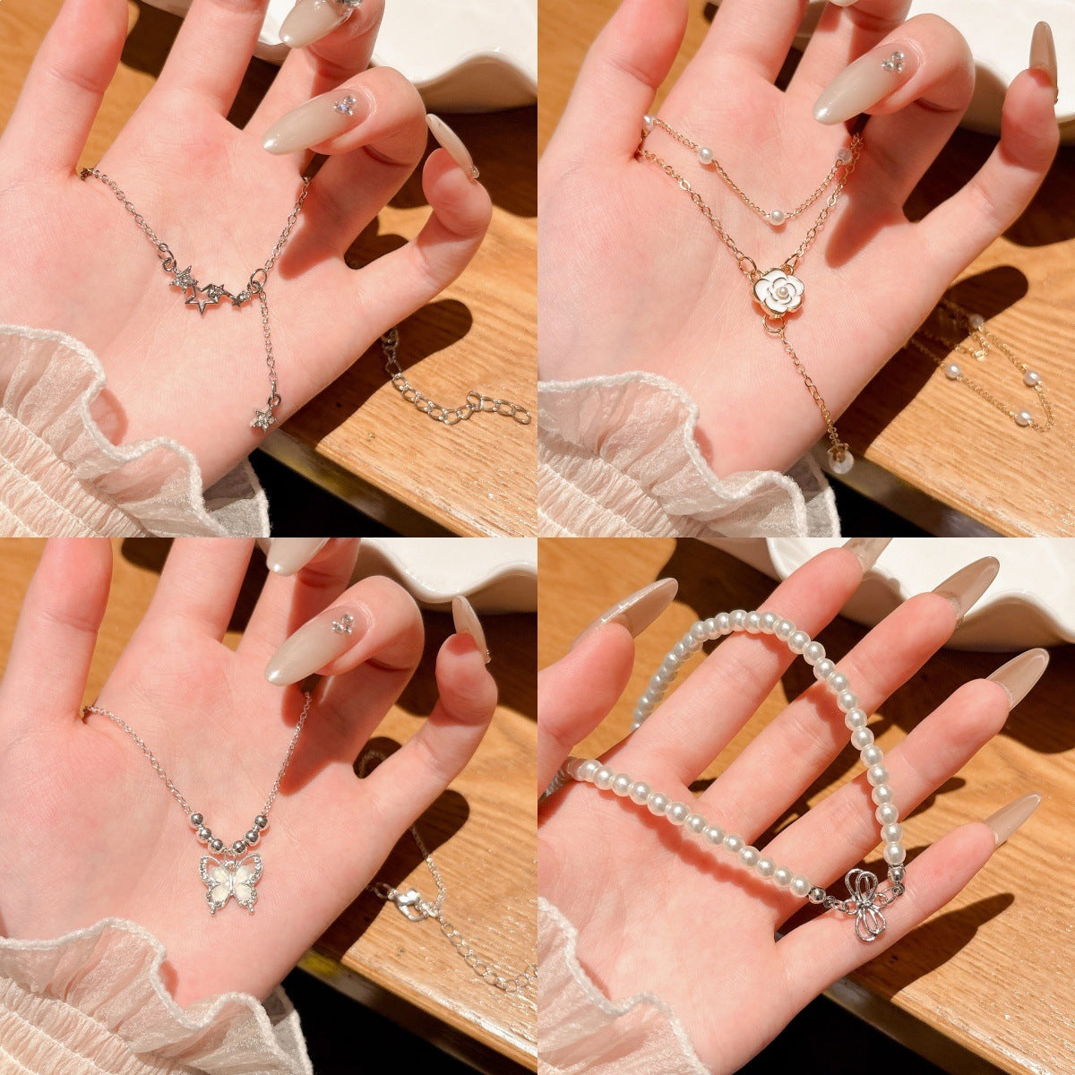 Butterfly Female Style Niche Design Clavicle Chain Personalized Simple Graceful Necklace