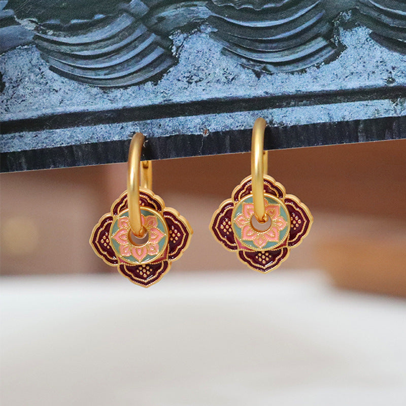 Women's Chinese Style Retro Ethnic High Sense Minority Fashion Ear Buckle