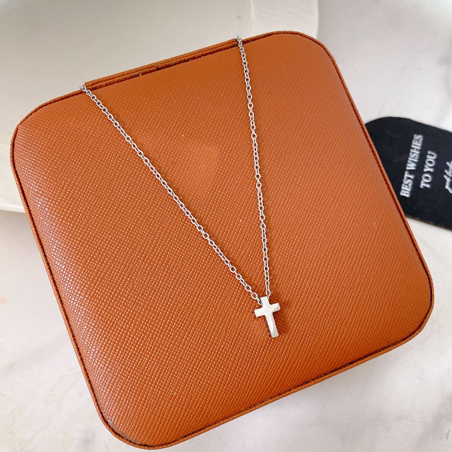 Titanium Steel Cross Fashion Simple Niche High-grade Necklace