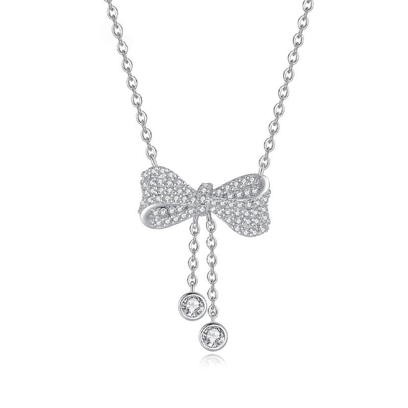 Women's Niche Exquisite Bow For Affordable Luxury Style Fashionable Necklaces