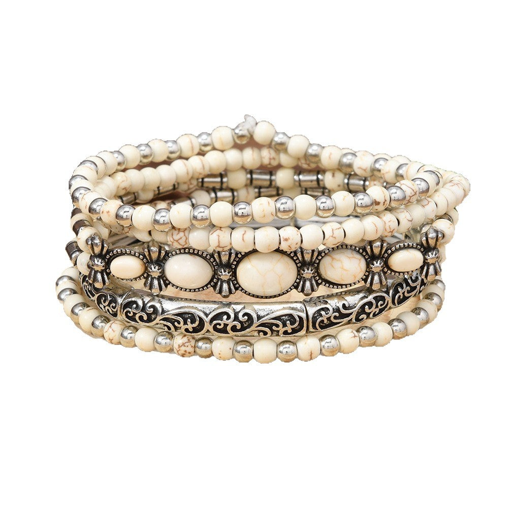 Natural Stone Crystal Personality Fashion Commuter Bracelets