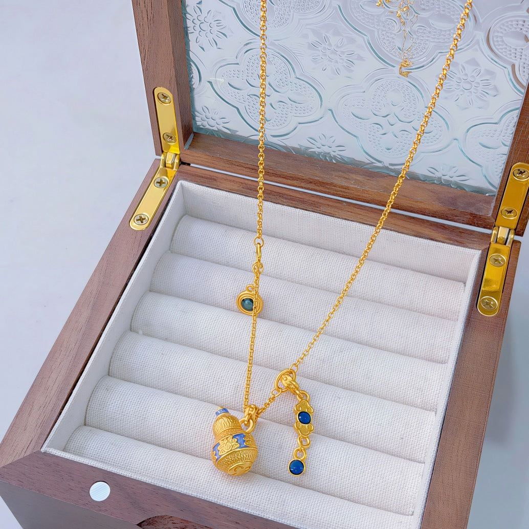 Ginkgo Leaf Variety Retro Affordable Luxury Fashion Design Necklace