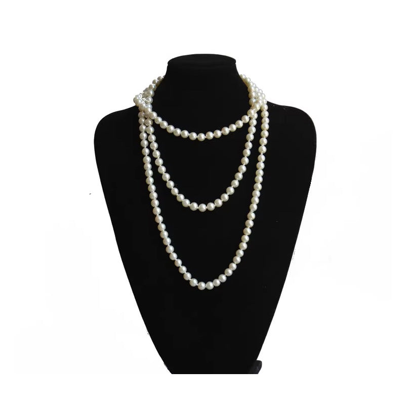 Women's Minority High-grade Long Stacked Sweater Chain Necklaces