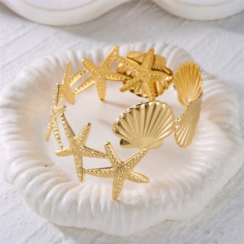 Armband Starfish Shell Fashion Design Personality Style Bracelets