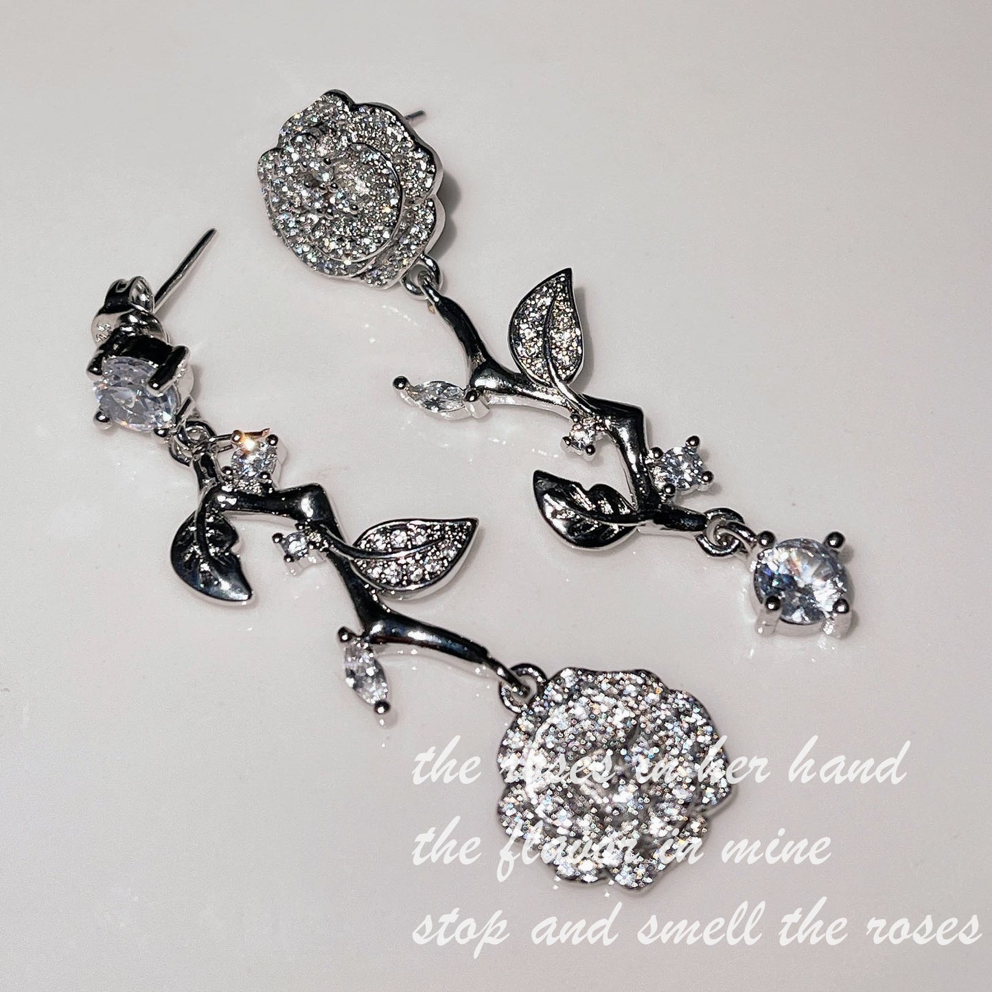 Temperament Jardin Monet Rose Super Classic Jewelry Set