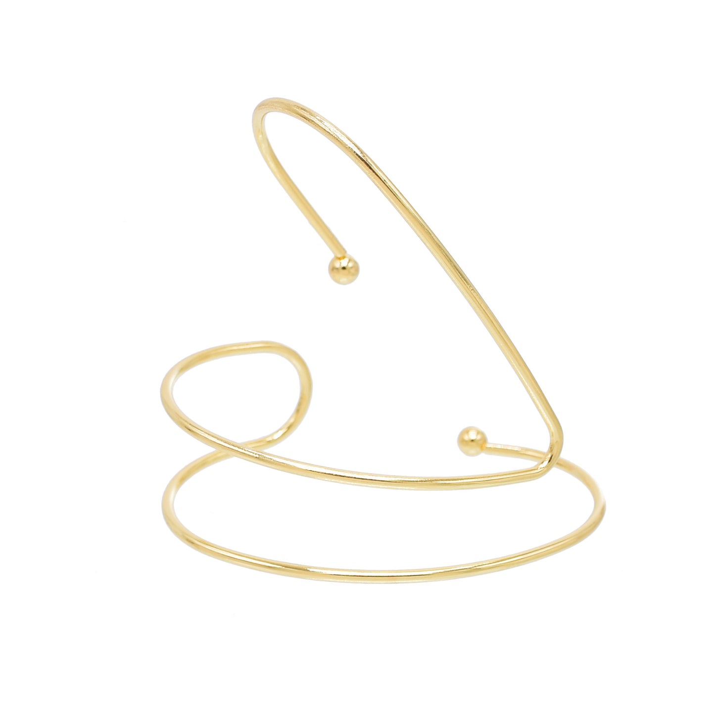 Irregular Metal Palm Minimalist Design Love Exaggerated Personalized Female Bracelet