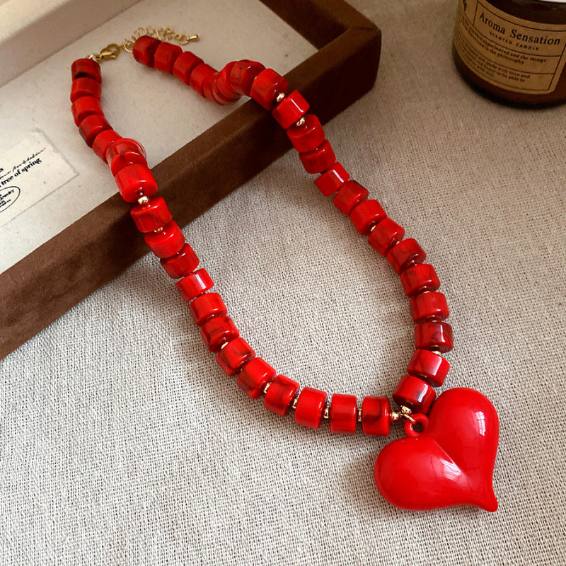 Dopamine Acrylic Beaded Sub Personality Light Luxury Bracelets