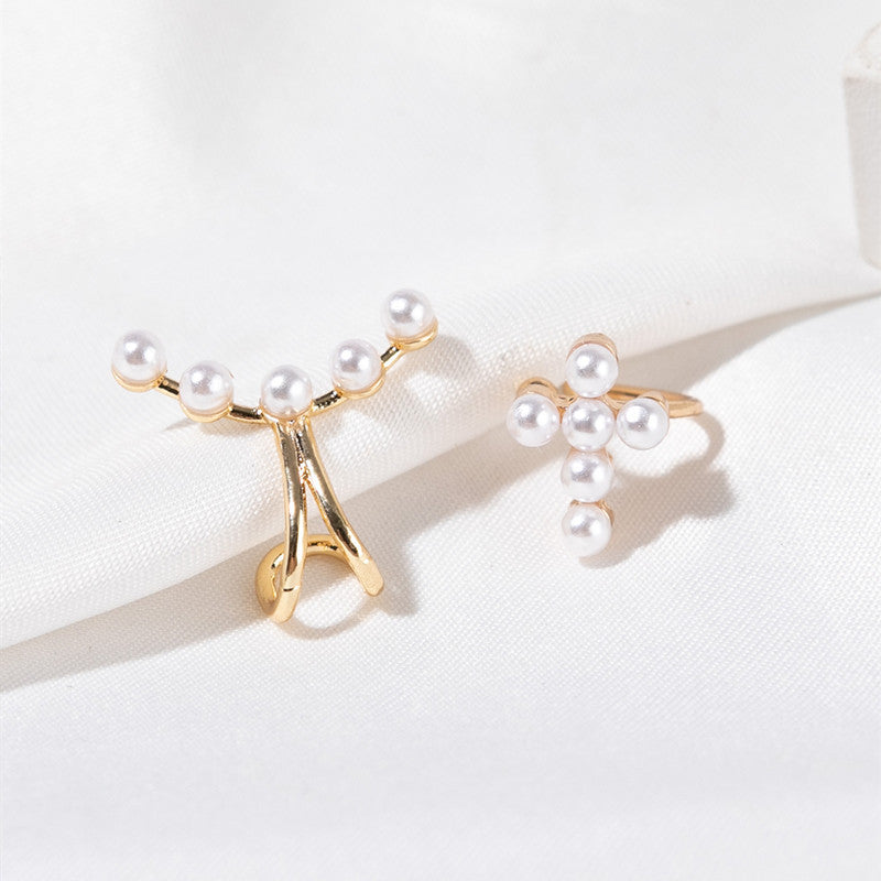 Pearl Bone Creative Style Simplicity Minimalism Super Ear Clip