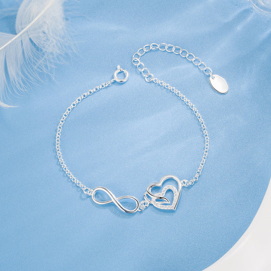 Heart-shaped Korean Style Popular Creative For Bracelets