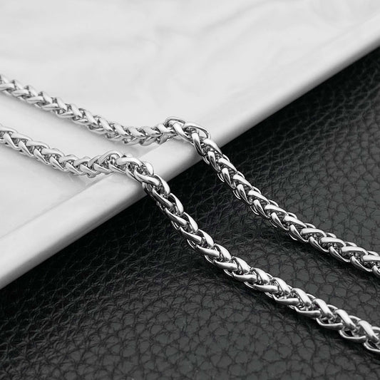 Women's & Men's Titanium Steel Stainless Turnbuckle Keel Chain Bracelet