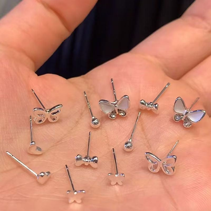 Small Cute Sweet Ear Personalized Niche Design High-grade Sense Fashionable Earrings