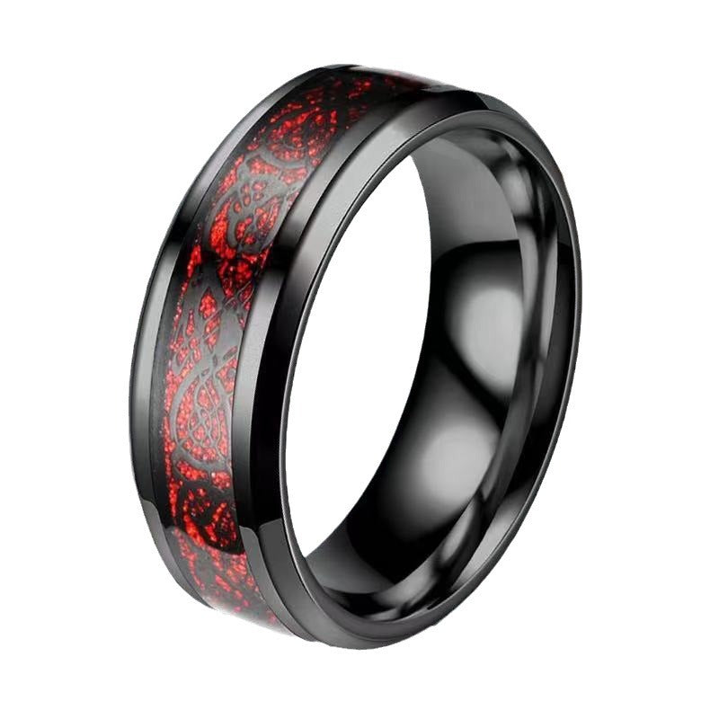 Men's Steel Cold Niche Female Trendy Minimalist Hip Ring