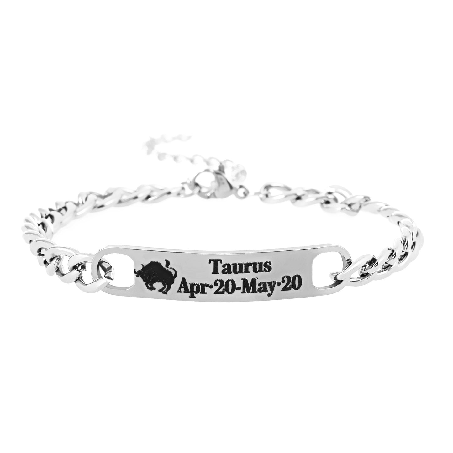 Men's Stainless Steel Twee Constellation Lovers Wild Bracelets