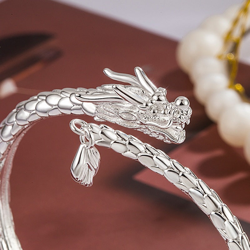 Women's & Men's Ancient Style National Fashion Life Adjustable Opening High Sense Of Bracelets