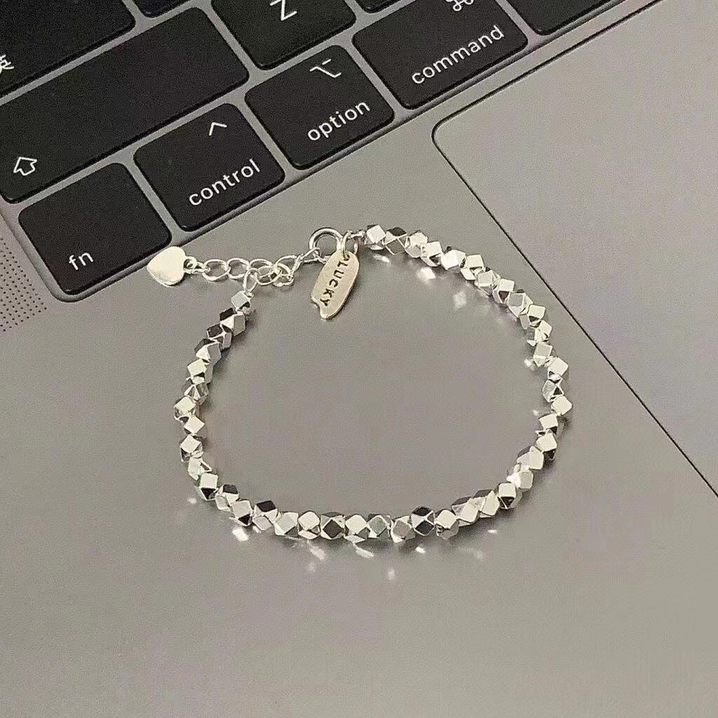 Women's Exquisite Sier Niche Light Luxury Simplicity Girlfriends Bracelet