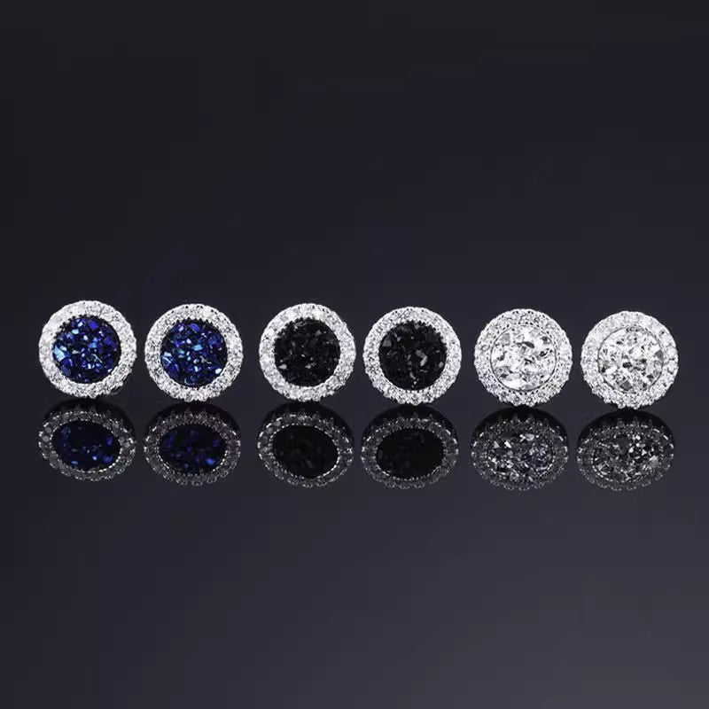 Men's Bright Magnetic Fashionable Light Luxury High-grade Cold Style Elegant No Earrings