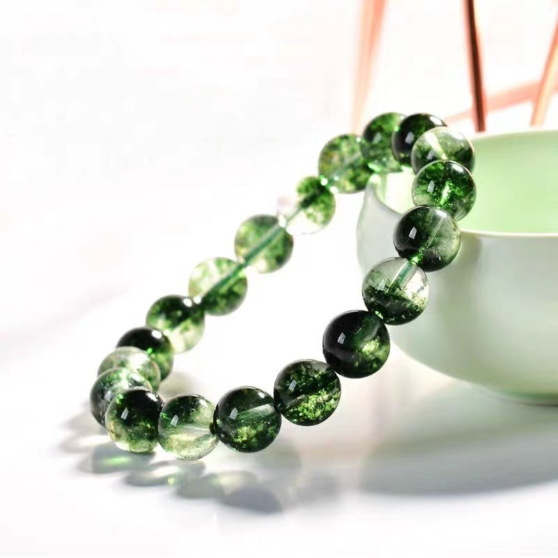 Dark Cornucopia Beads String Natural Crystal Bracelets