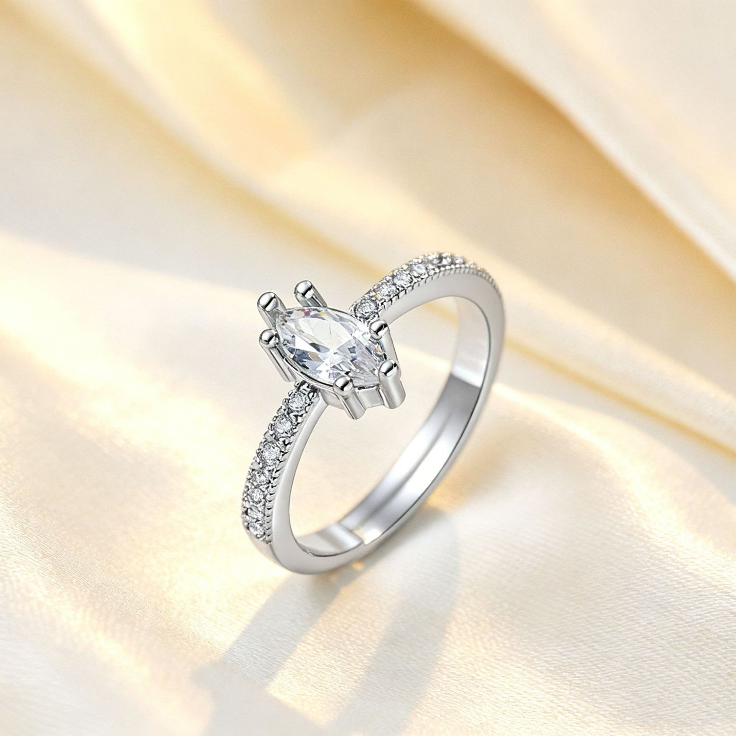 Light Luxury High Sense Opening Adjustable Rings