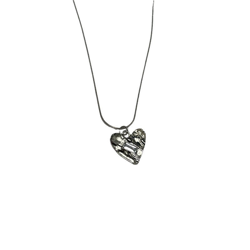 Women's Pattern Love High-grade Pendant Clavicle Chain Necklaces