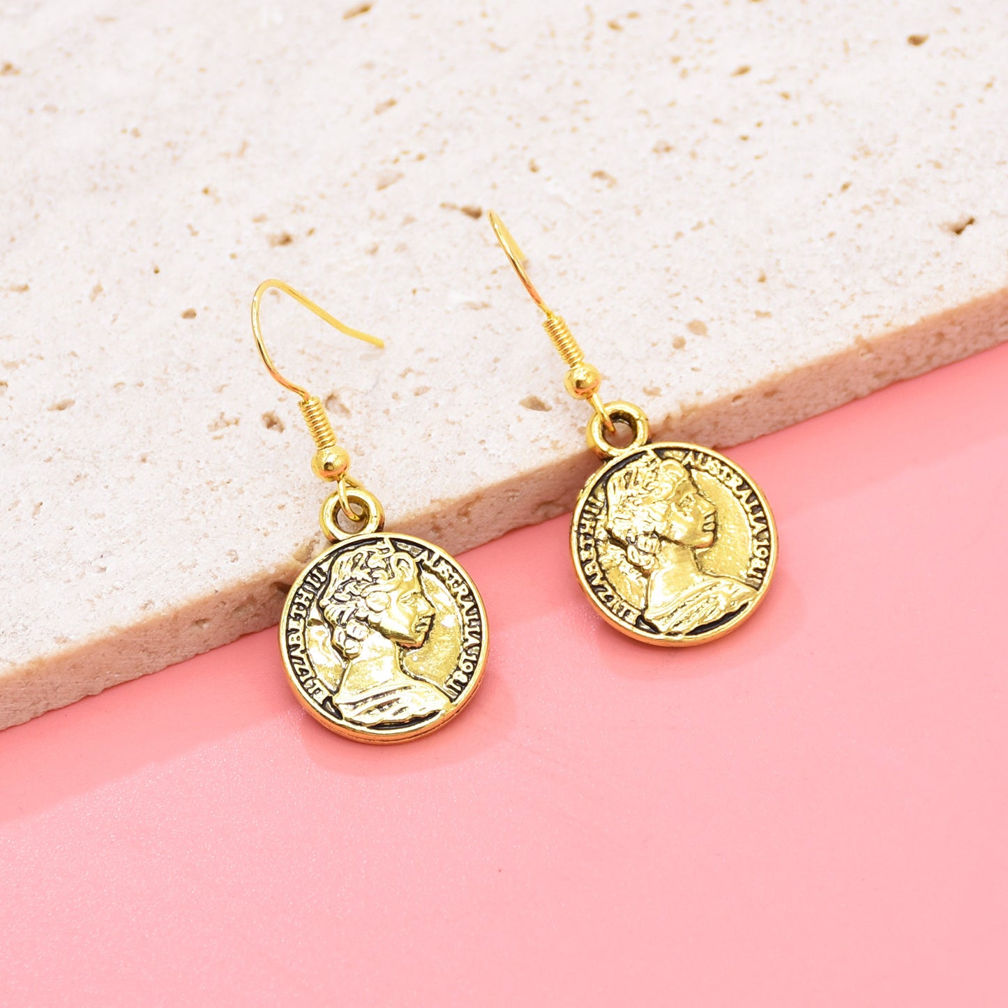 Rhinestone Tophus Suit Ethnic Style Round Jewelry Set
