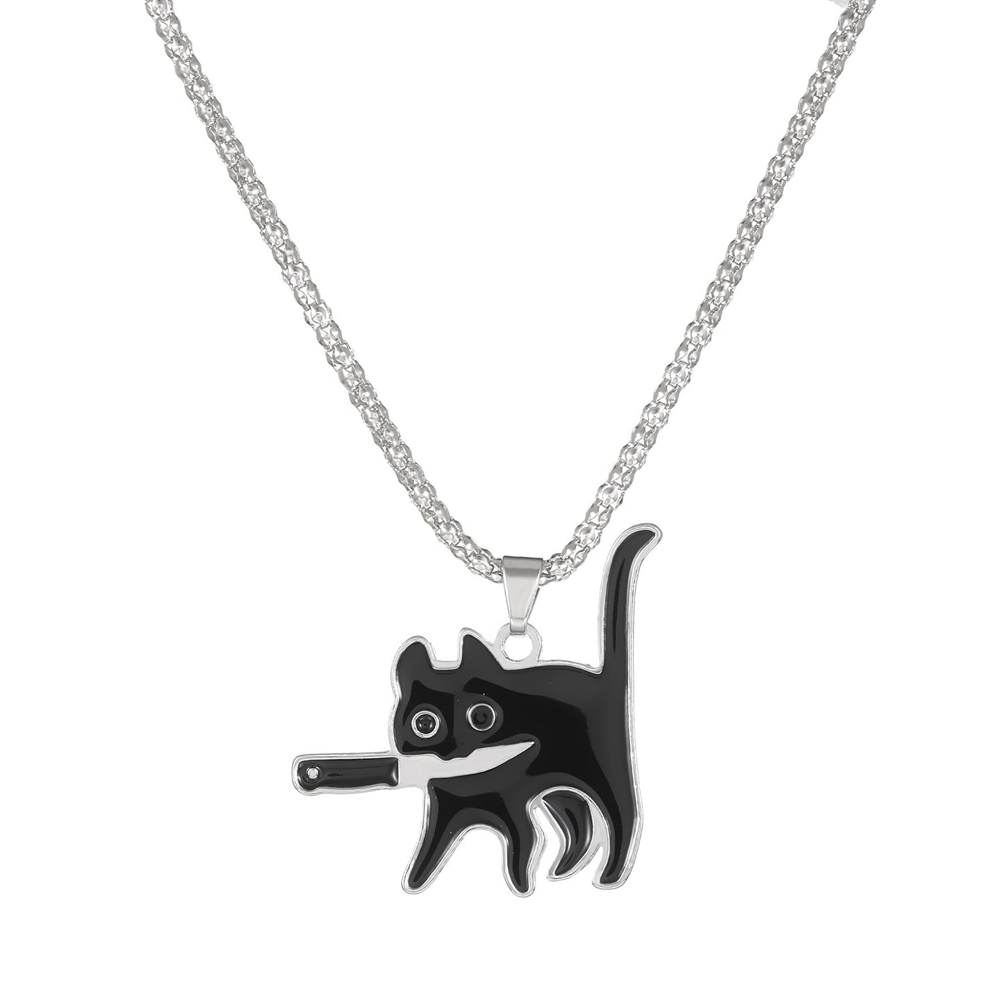 Knife Punk Hip Hop Cute Assassin Necklaces