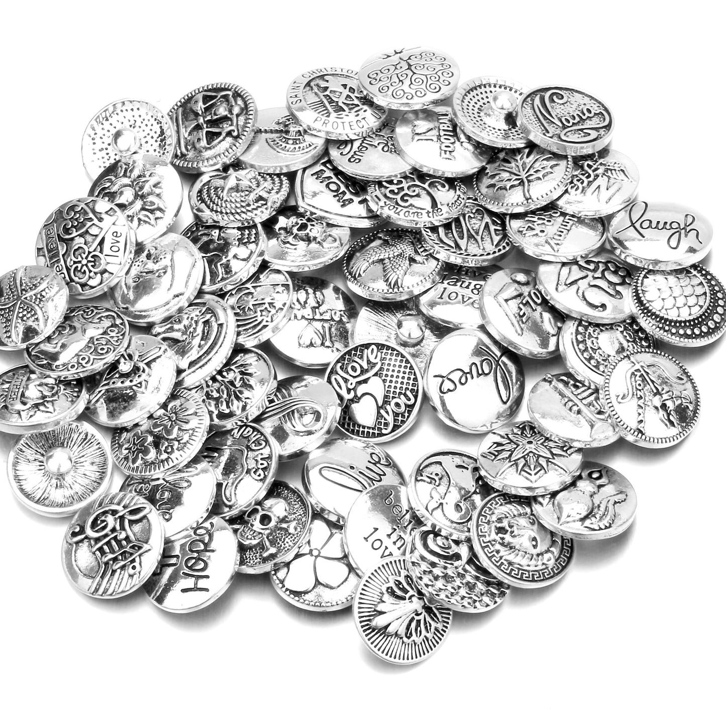 Versatile Solid Color Spot Drill Buttons Bracelets