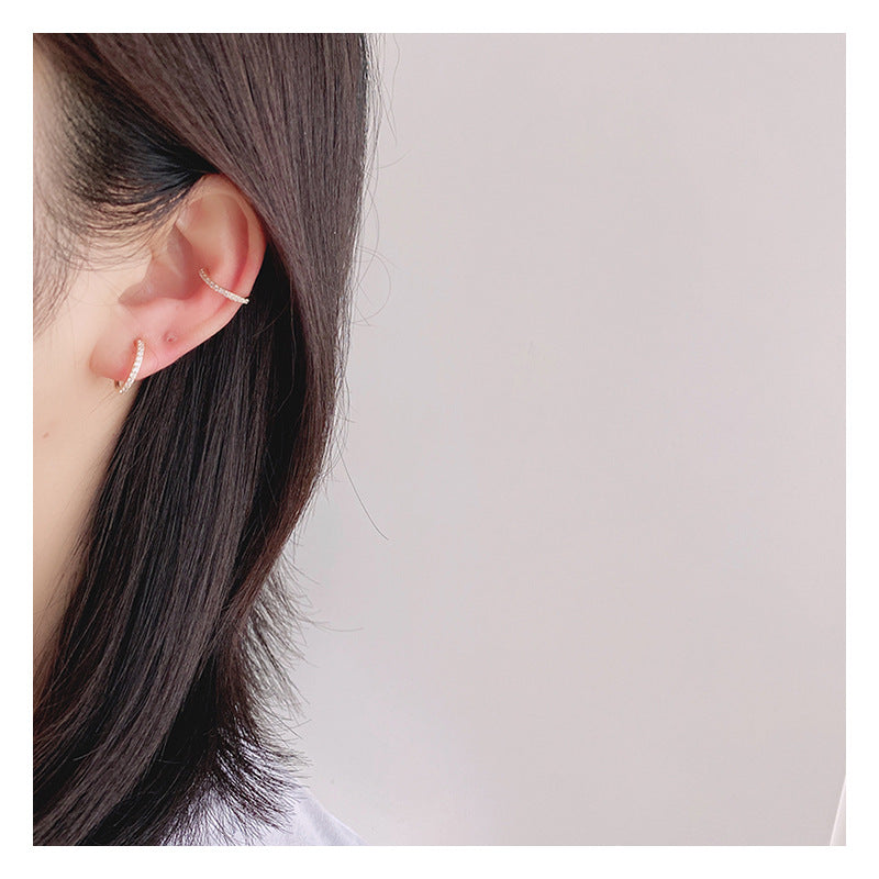 Female Simple Compact High Sense French Style Ear Clip