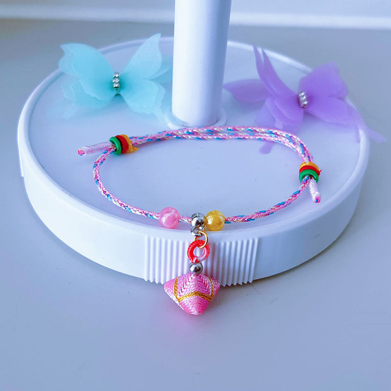 Dragon Boat Festival Colorful Rope Ethnic Style Hand-woven Adult Small Bracelets