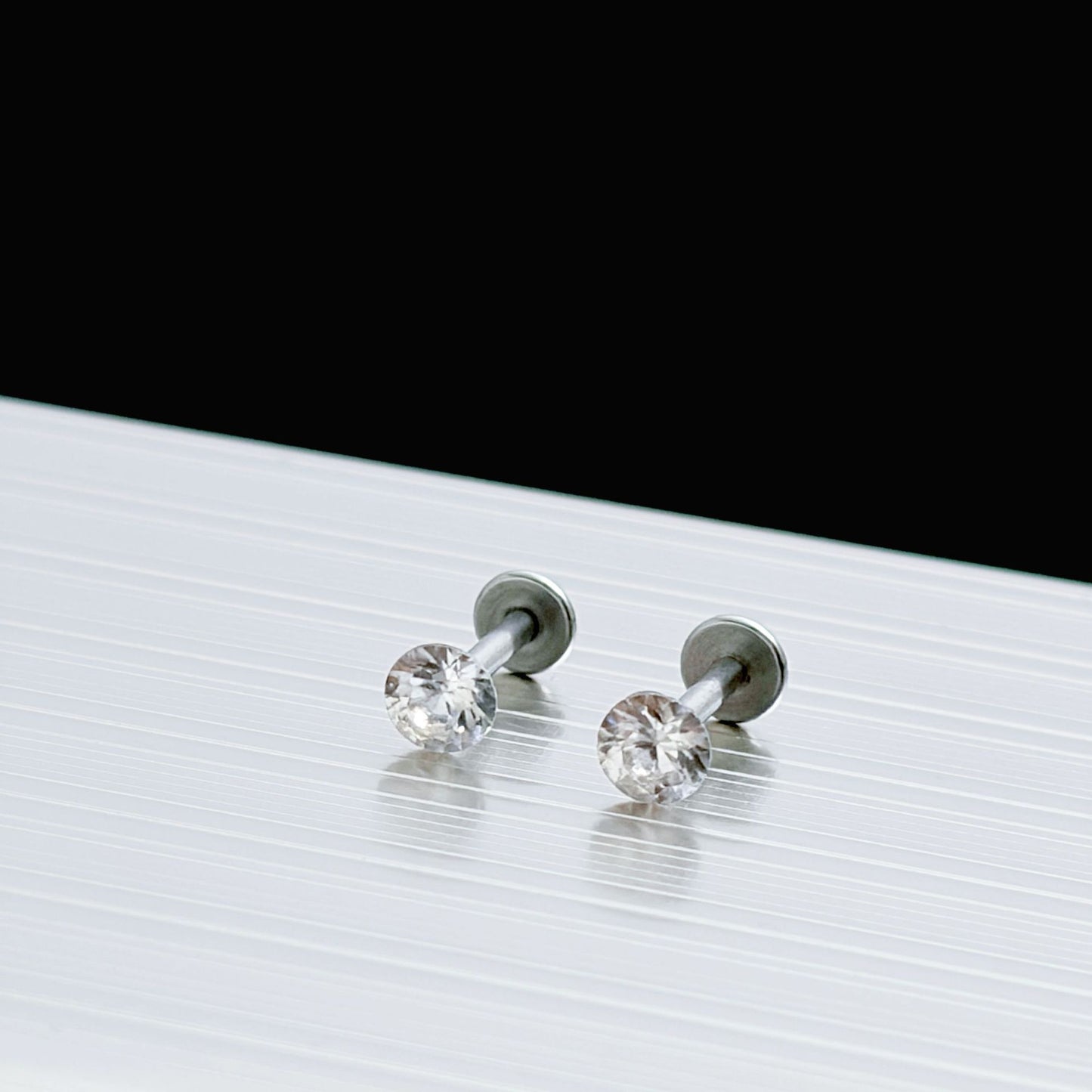 Screw Titanium Steel Ear Bone Sweet Cool Stud Earrings