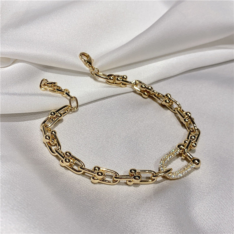 Cool Chain Design Diamond Cold Style Bracelets