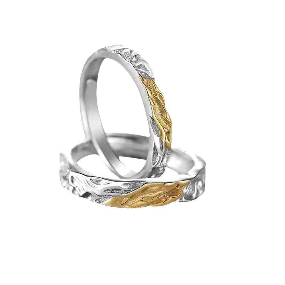 Women's & Men's Sunshine Couple Niche High Sense Design Rings