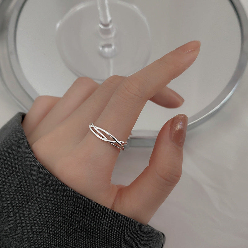 Sterling Sier Index Finger Female Design Rings