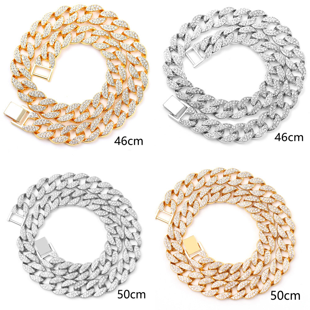 Men's Cuban Link Chain Hipster Accessories Hip Necklaces