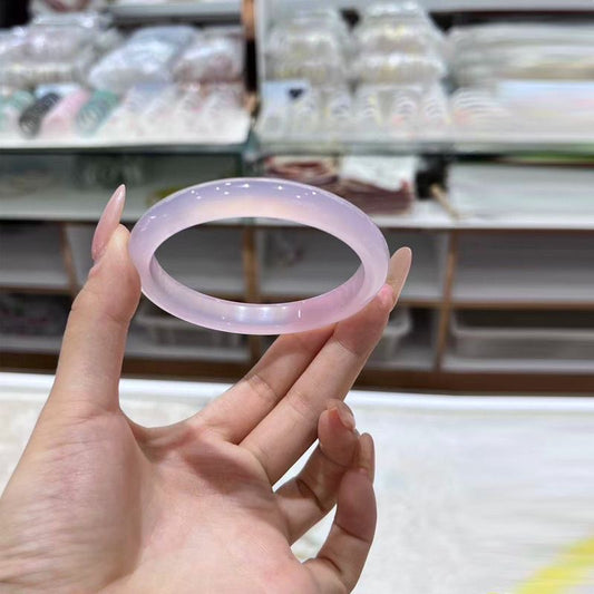 Women's High Ice Taro Transparent White Moonlight Bracelets