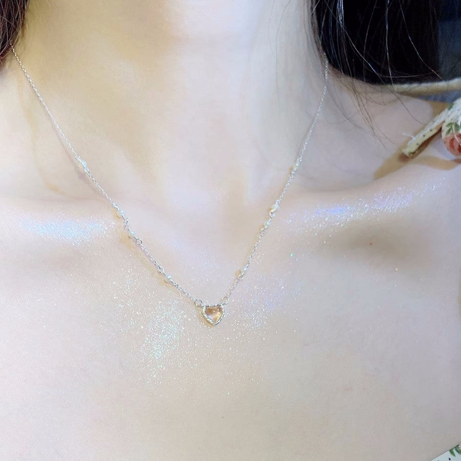 Female Light Luxury Minority Advanced Design Sense Sweet Necklaces