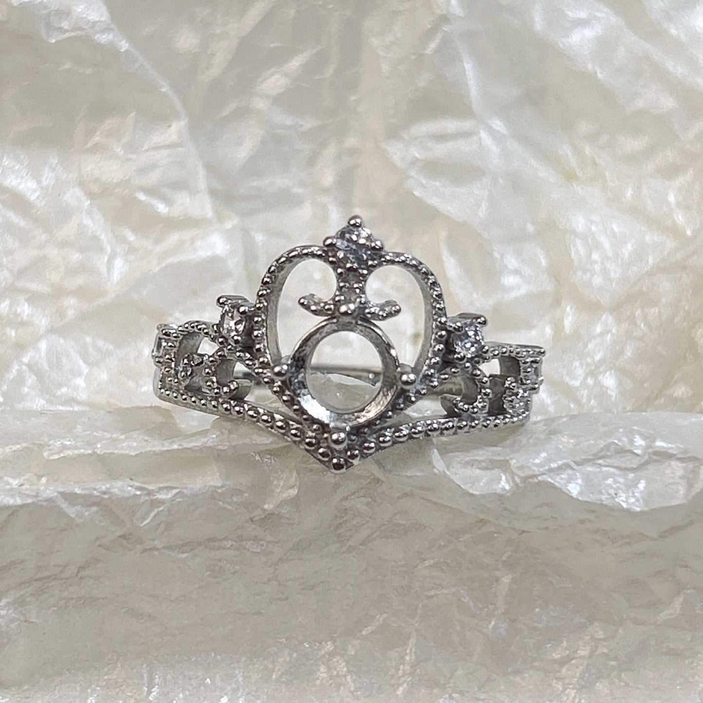 Setting Opening Adjustable Various Sizes Big Diamond Rings