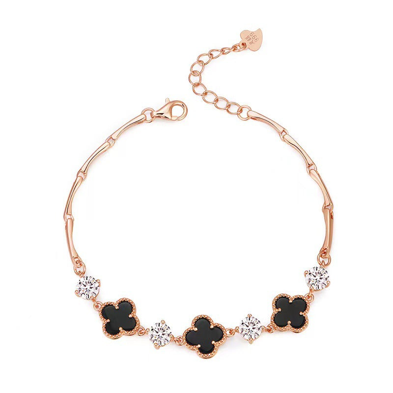 Leaf Straw Female Design For Girlfriend Bracelet