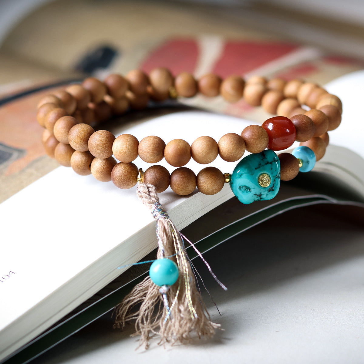 Broadcast Sandal Ebony Lotus Crafts Beading Bracelets