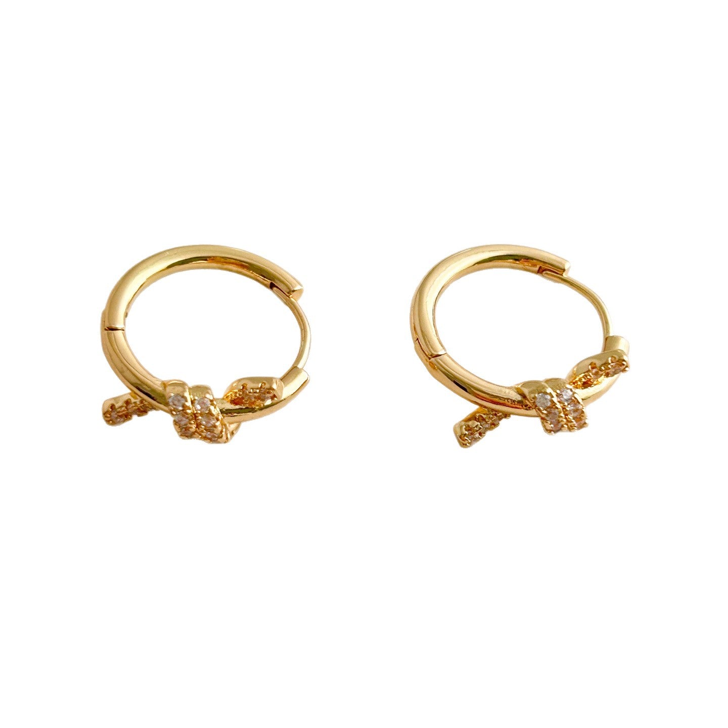 Knotted Round Clip Personalized Cold Style Rings