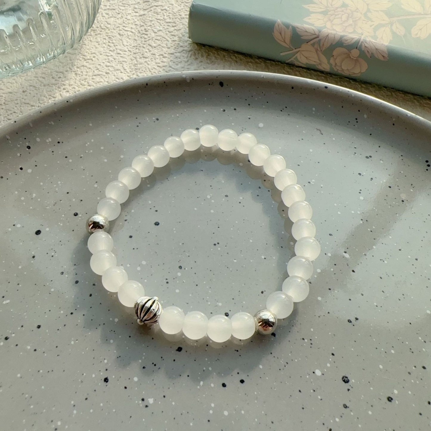 Women's & Men's Niche Cross Beaded Light Luxury High-grade Bracelet