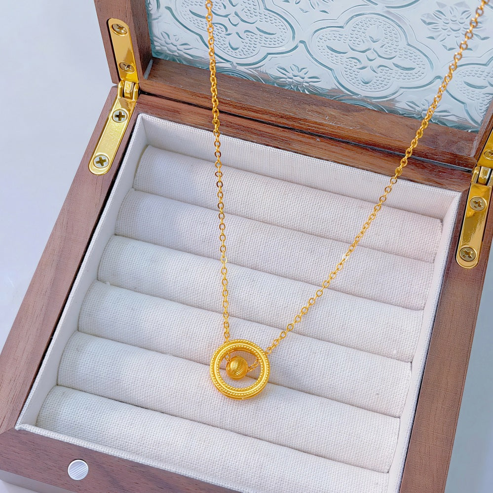 Ginkgo Leaf Variety Retro Affordable Luxury Fashion Design Necklace