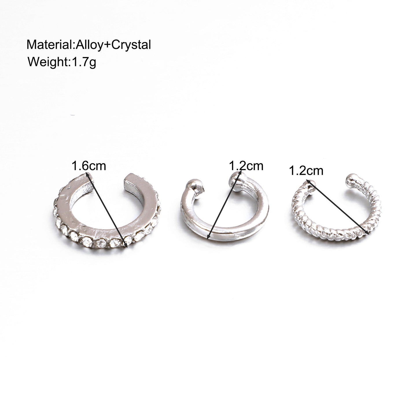 Diamond Type Bone Personality Fashion Small Ear Clip