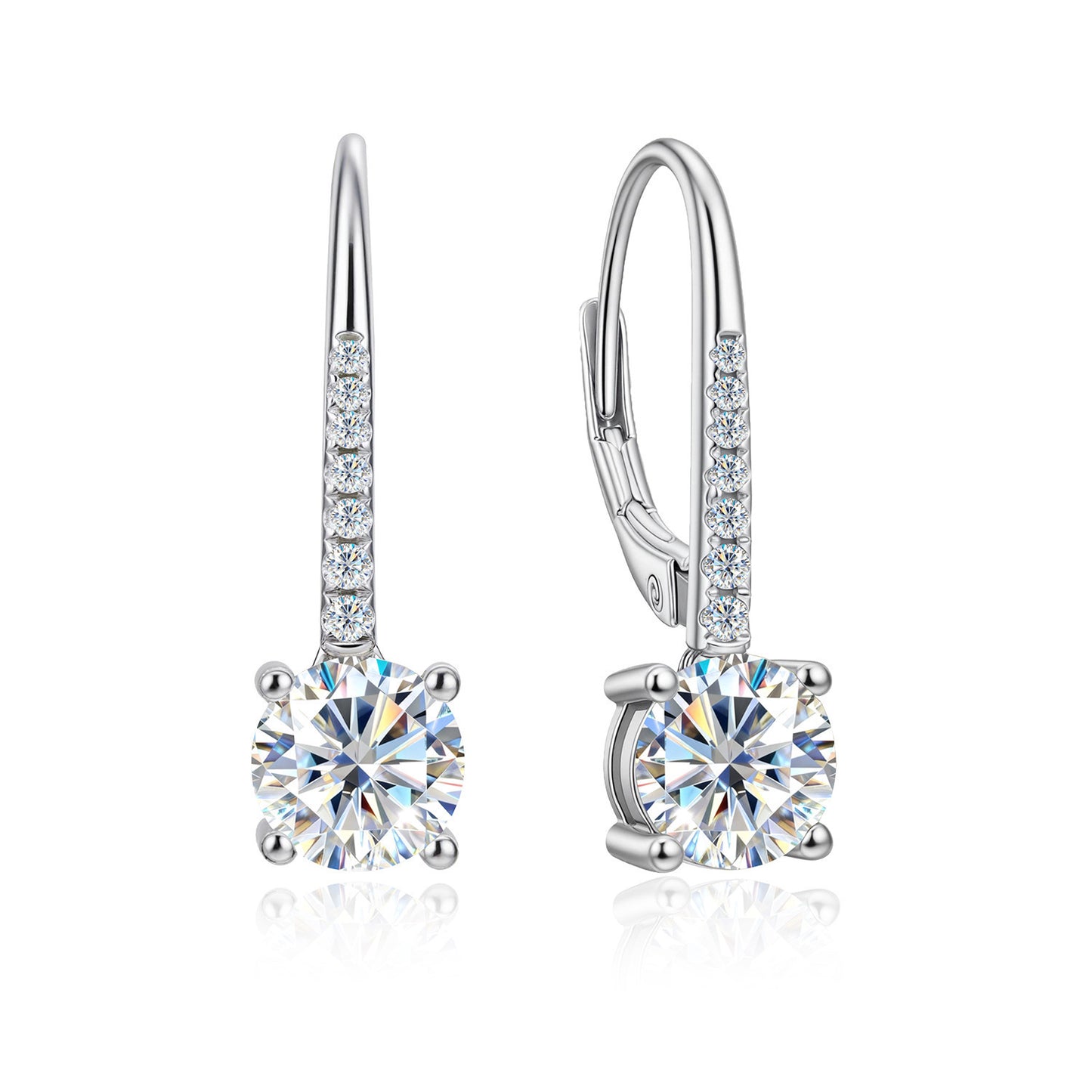 Men's Sier Ear Light Luxury High-grade Niche Female Stud Earrings