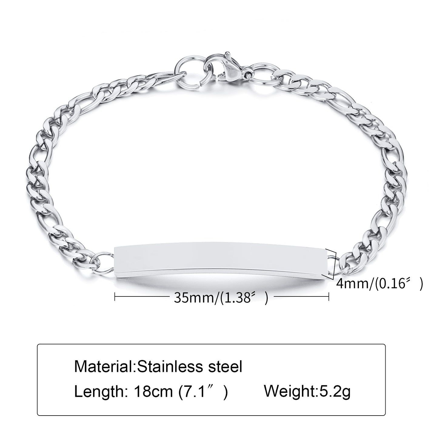 Steel Curved Female Titanium Korean Jewelry Bracelets