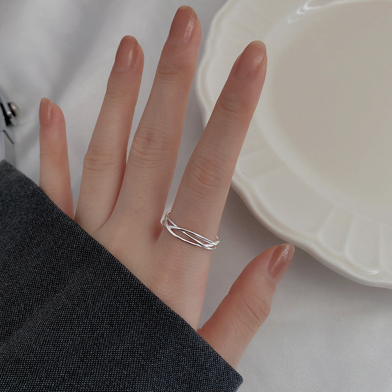 Sterling Sier Index Finger Female Design Rings