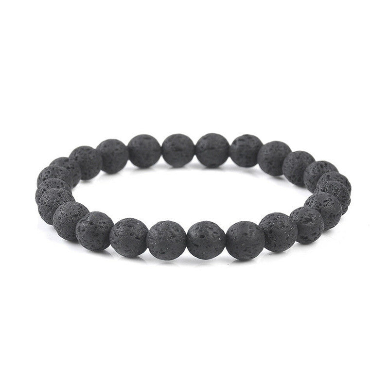 Schwarze Trend-Persönlichkeits-Rock-einfache Vintage-Armbänder