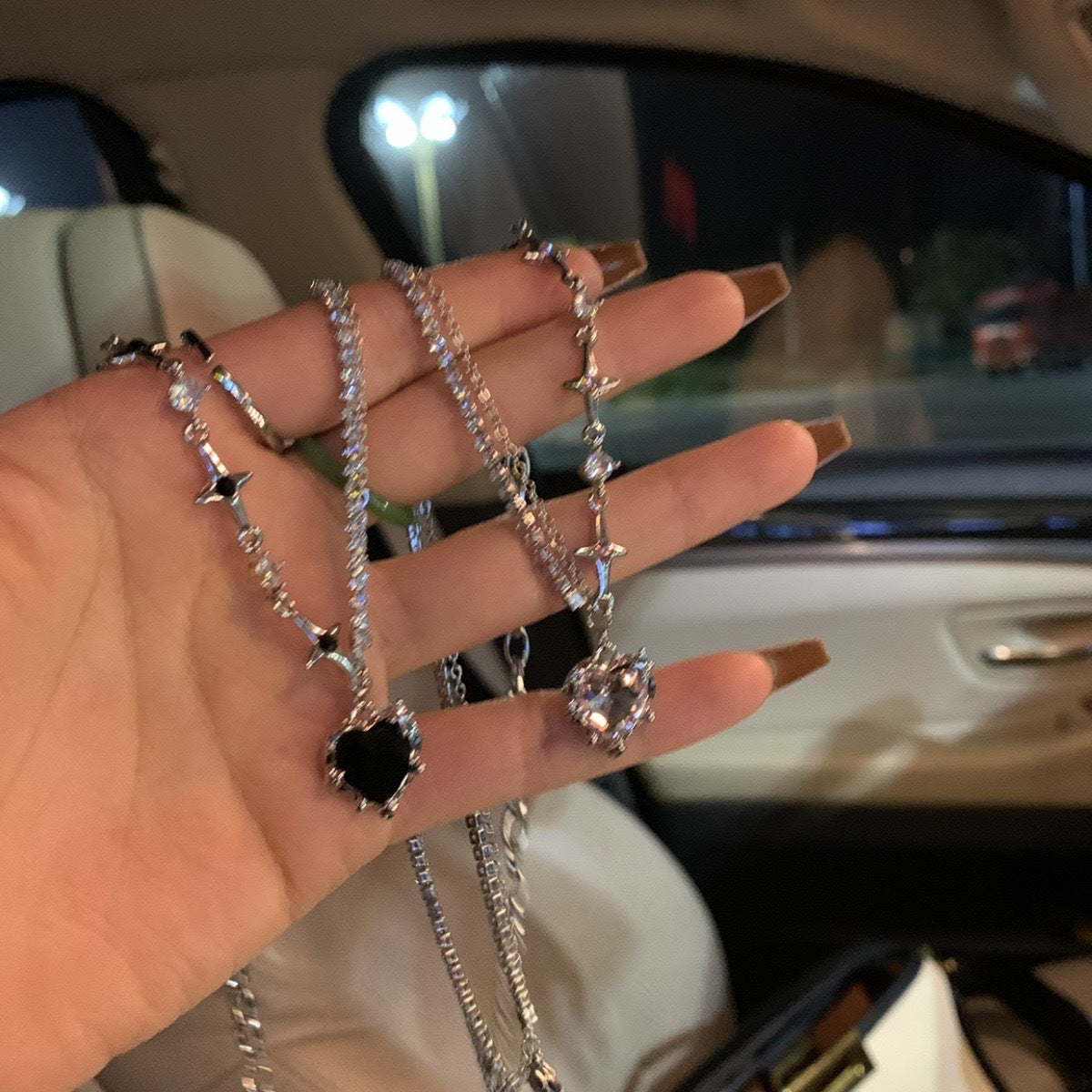 Women's Cool Love For Trendy Light Luxury Minority Necklace